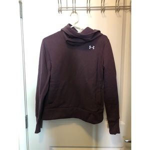 Purple Under Armour sweatshirt